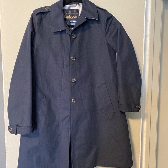 Barbour Jackets & Blazers - Barbour waterproof Summer Tartan women’s coat size
